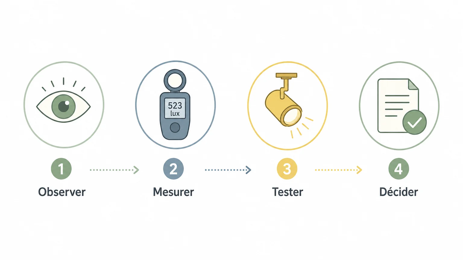 Checklist en quatre étapes pour choisir une solution d’éclairage