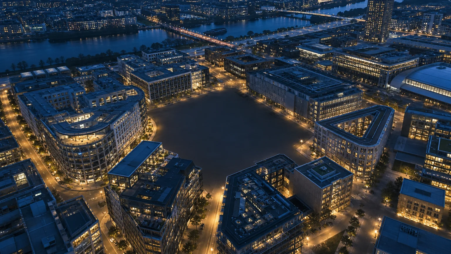 Réseau urbain d’éclairage connecté supervisé à distance